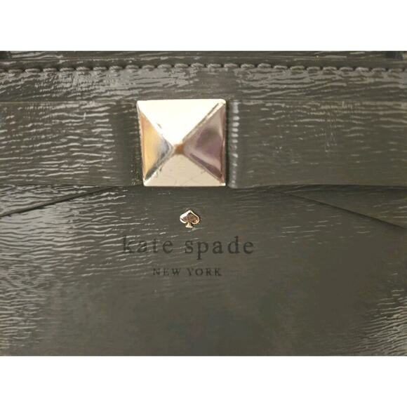 Kate Spade New York Beacon Court Jeanne Leather Gray Handbag Satchel 10x9 - Picture 5 of 15